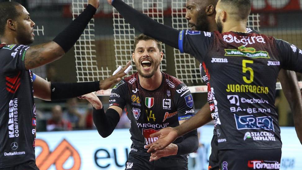 Milano non ferma la Lube: Bruno a mezzo servizio, ma venerdì ci sarà
