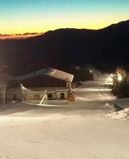 Doganaccia, la pista illuminata pronta per lo sci notturno