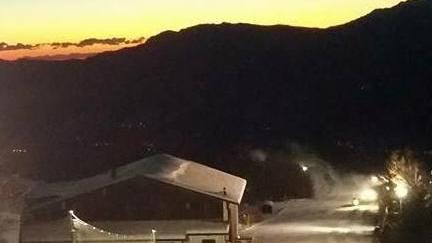 Doganaccia, la pista illuminata pronta per lo sci notturno
