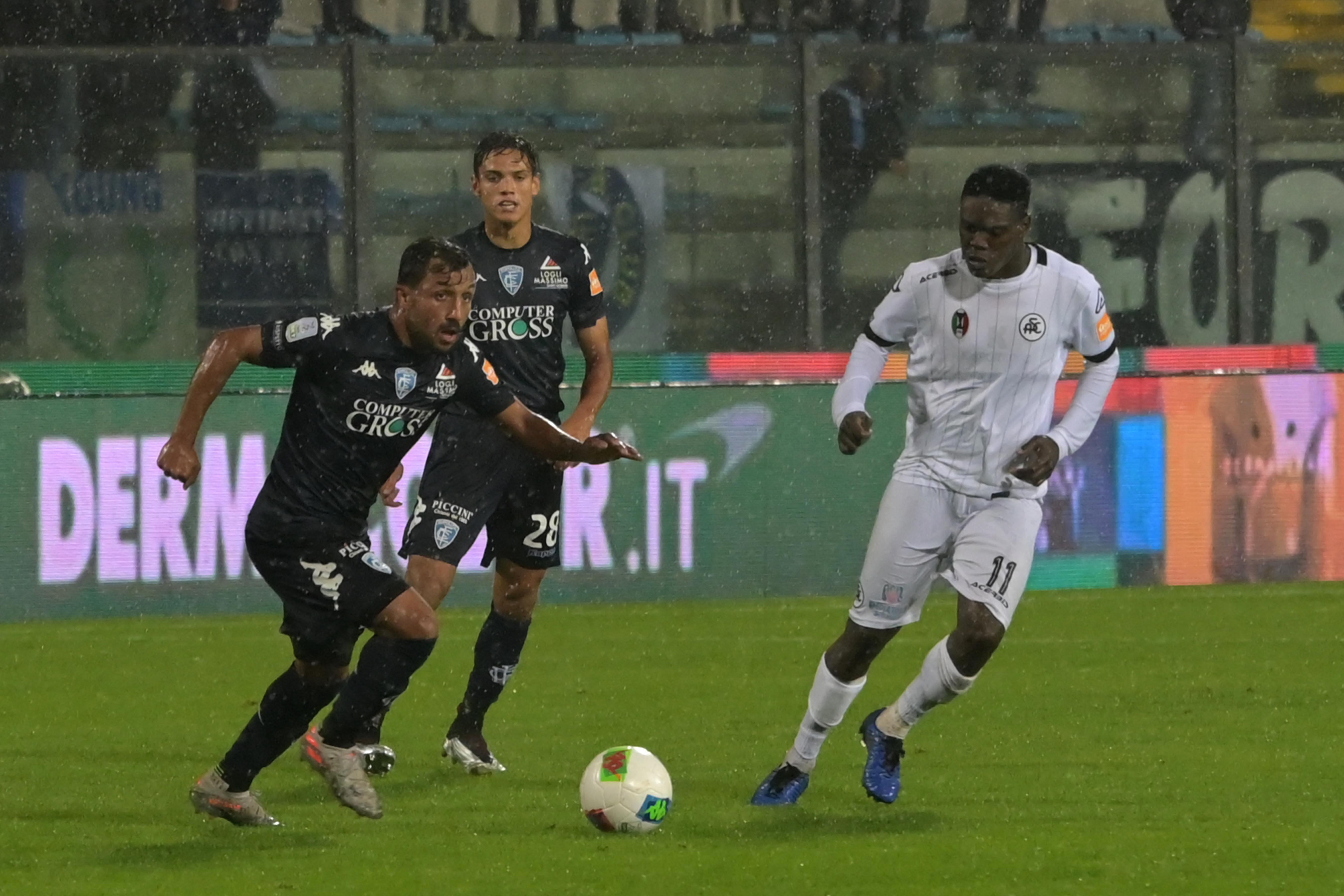 L'Empoli si riaccende solo nel finale e acciuffa il pari con lo Spezia: 1-1