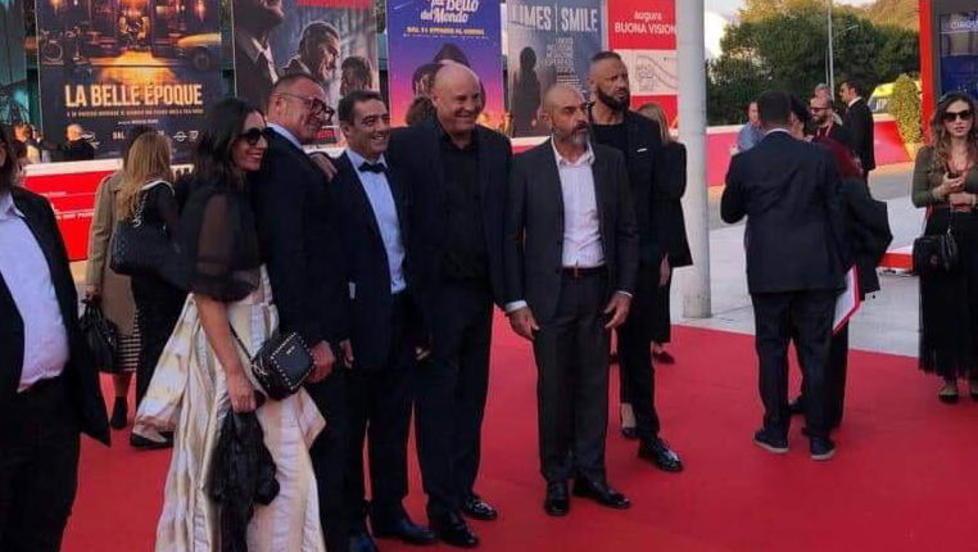 L’emozione dei cavatori sul red carpet della capitale 