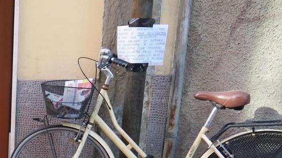 Per riavere la propria bici bisogna sborsare 95 euro