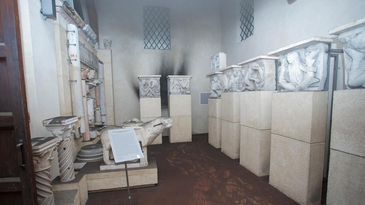 Incendio ai Musei del duomo. La conta dei danni «Presto riapriremo anche il Lapidario»