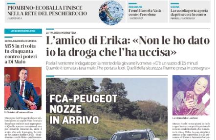 Il Tirreno oggi non è in edicola: puoi acquistare qui la copia digitale 