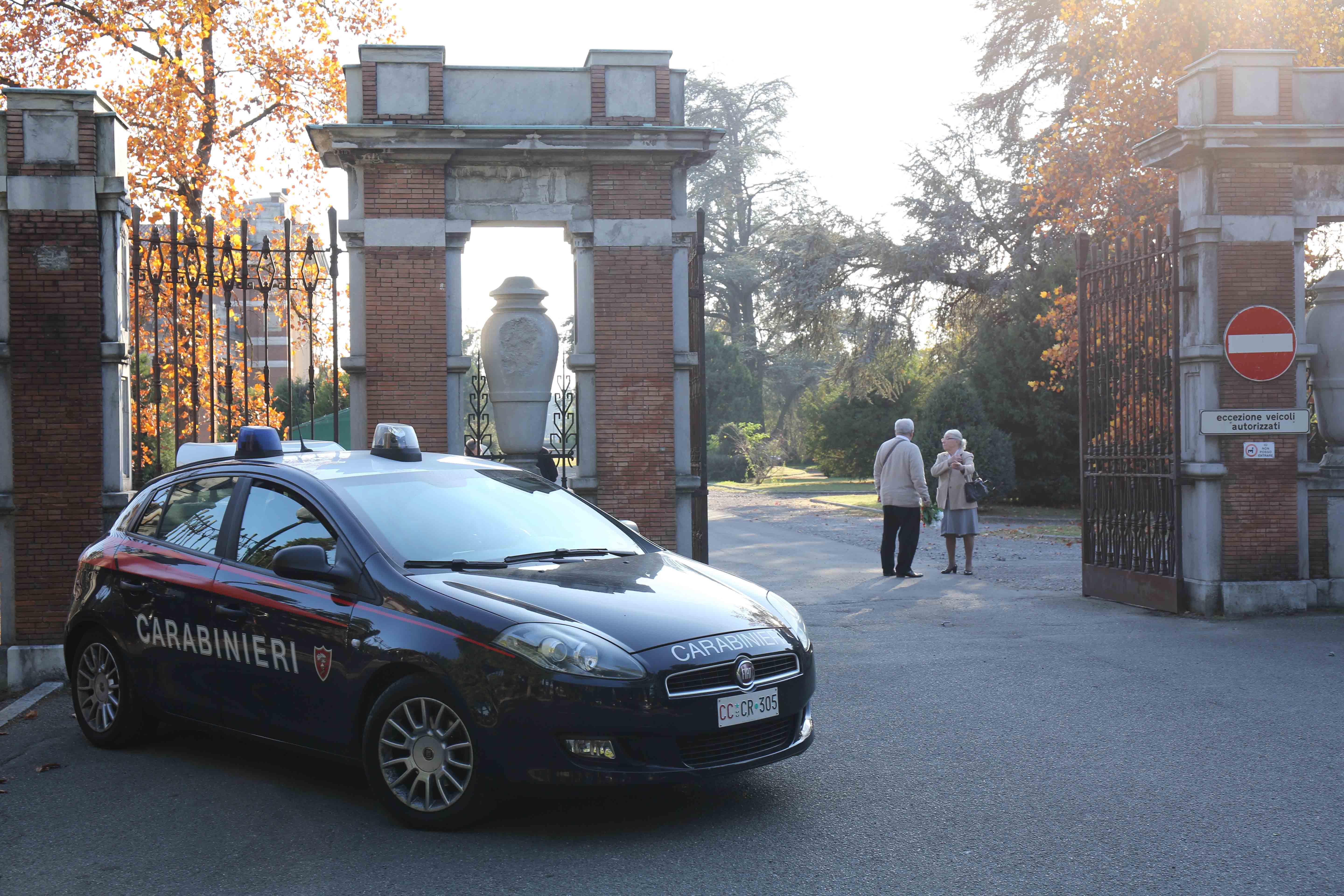 Reggio Emilia, al via l'operazione "Cimiteri sicuri"
