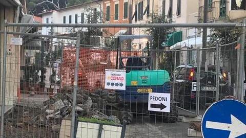 Lavori in via Fucini fino a largo Mastroianni e per finire in piazzetta