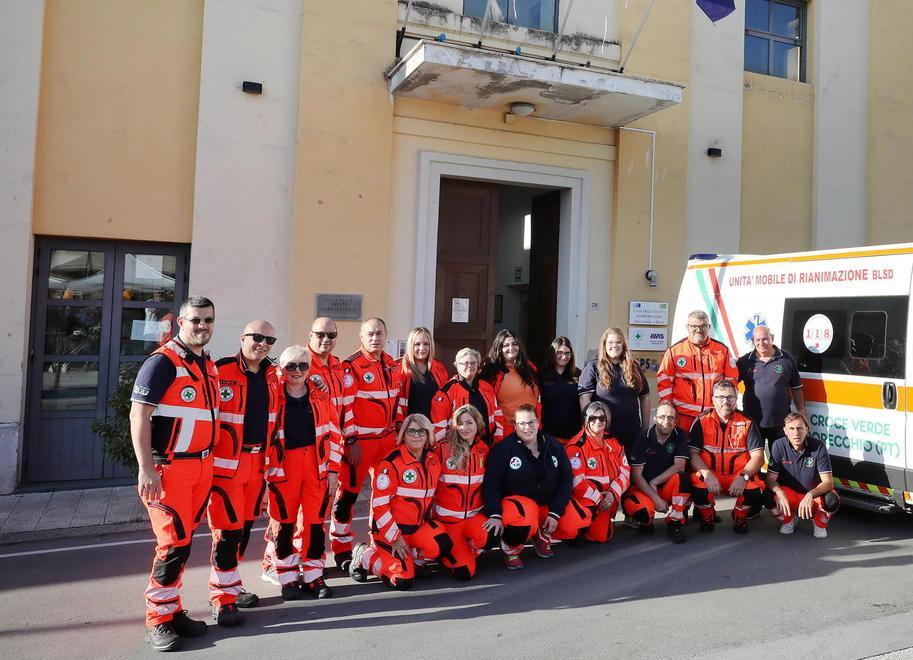Croce Verde, 70 volontari in prima linea per gli altri 