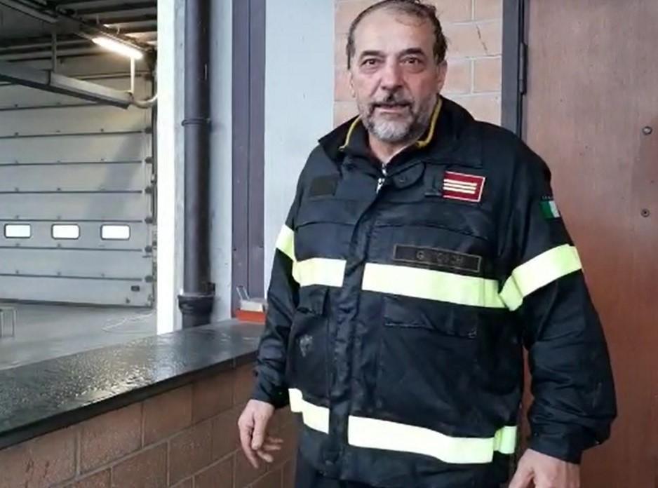 Pavullo. Il super pompiere Gianpaolo va in pensione 