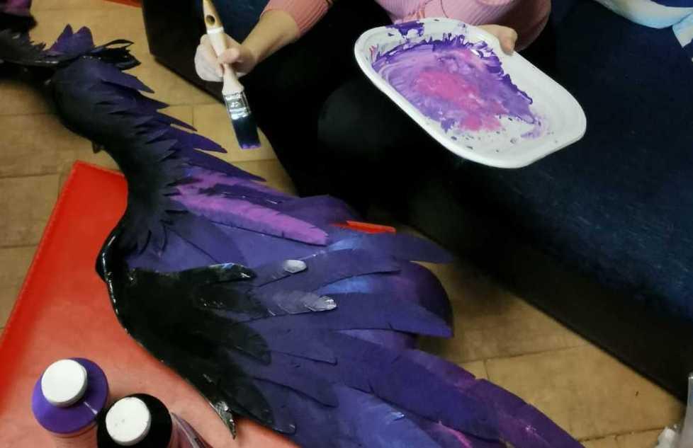 Ci siamo: le ali di Morgana si tingono di viola... ma la mente di Cristina vola già al prossimo anno