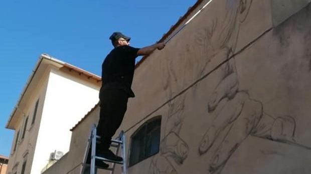 Oggi l’inaugurazione del murale dedicato a Jeanne e Modì