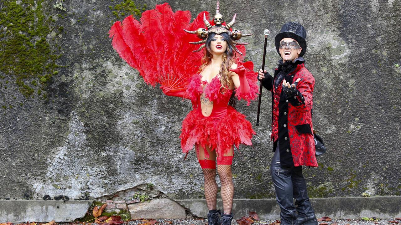 Cosplayer a Lucca Comics (Foto Matteo Bini)