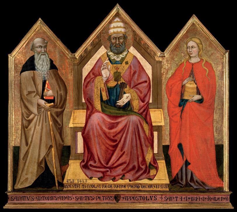 Una immagine del Trittico Ringli