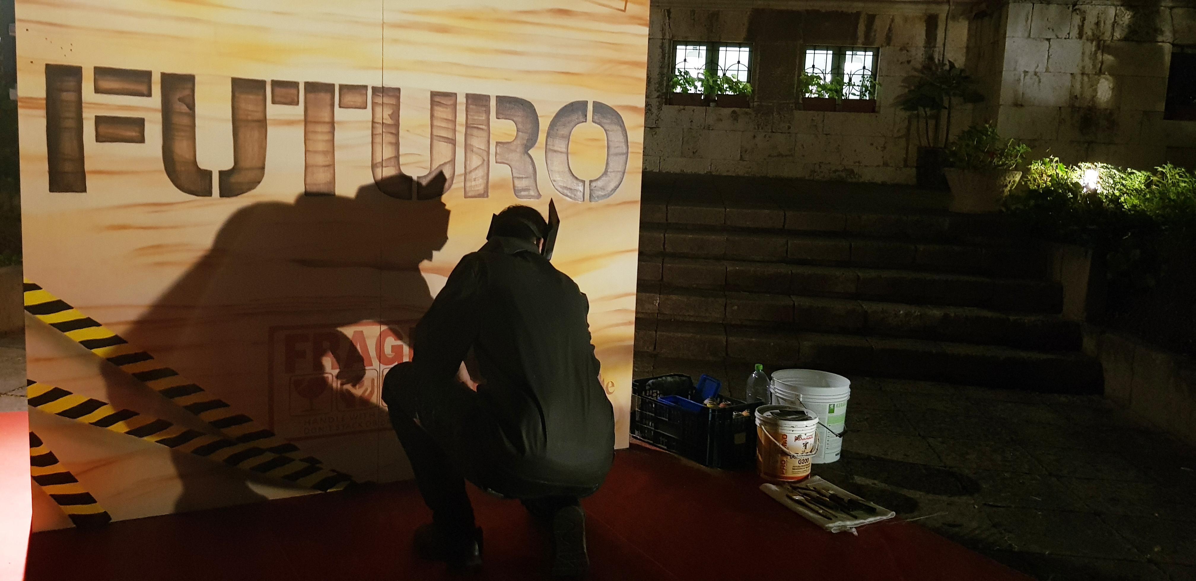 Ied, festa a Cagliari con lo street artist Manu Invisible
