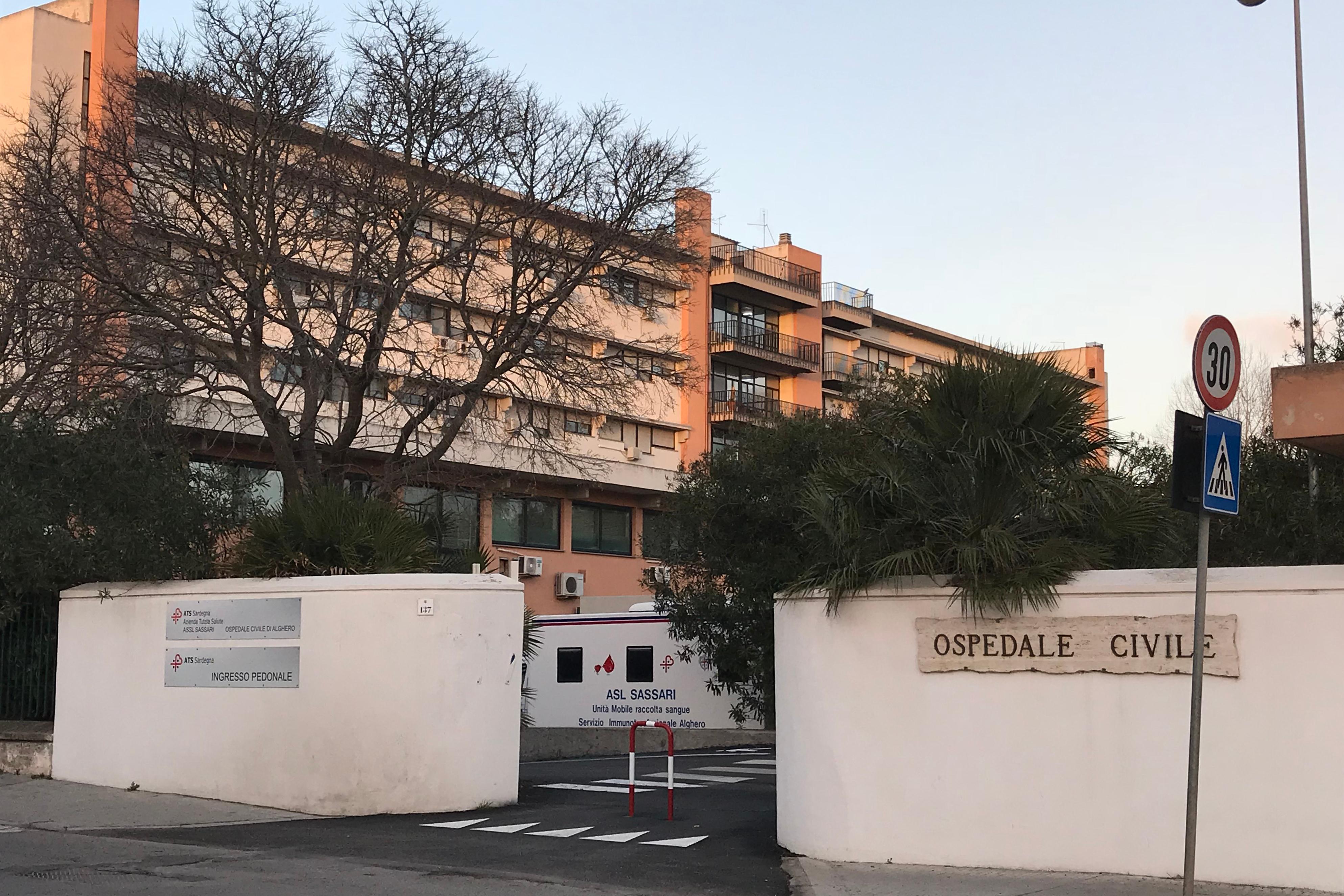 L'ospedale civile di Alghero