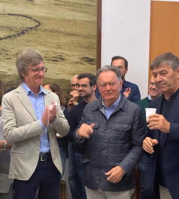 Va in pensione l’ingegner Borri 32 anni di cantieri al Forte 