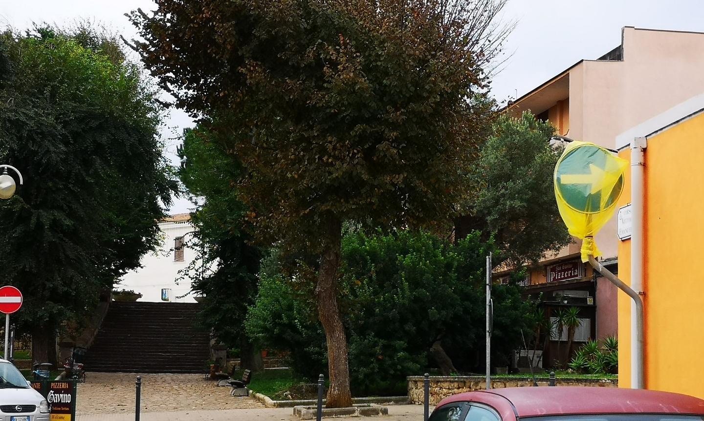 Lavori terminati, segnale imbustato