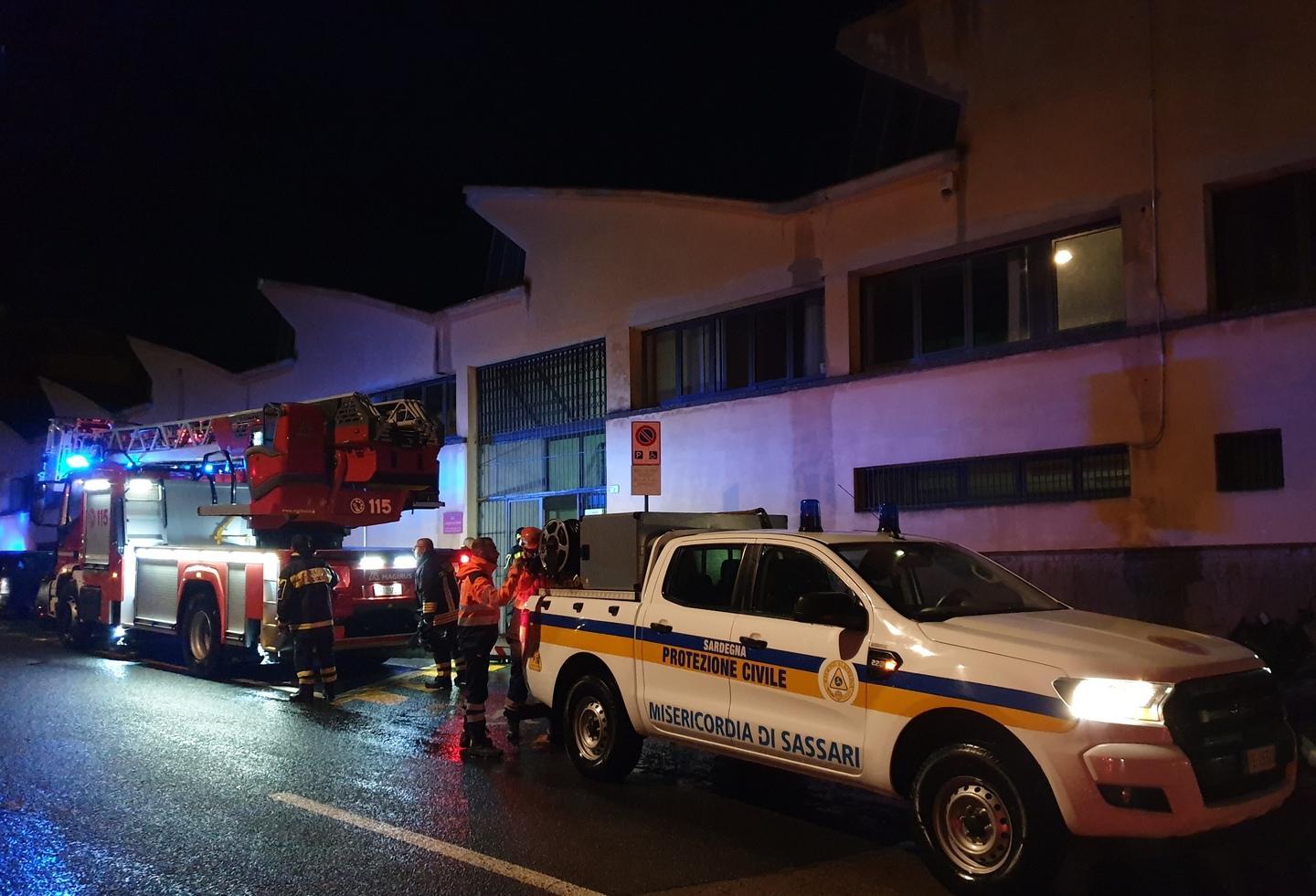 Pioggia e disagi a Sassari, tredicenne investito sulle strisce 