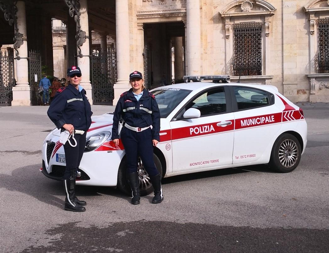 Controlli della Polizia municipale di Montecatini