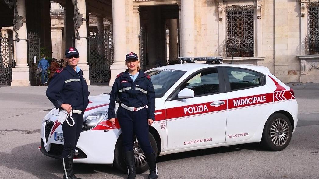 Controlli della Polizia municipale di Montecatini
