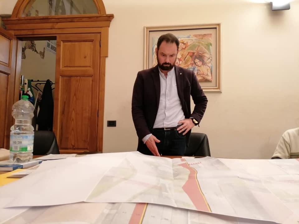 Il sindaco Falorni di Castelfiorentino ha approvato l’intervento per la realizzazione della prima pista ciclabile