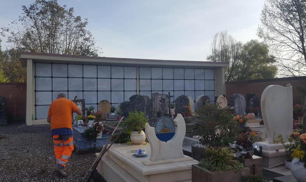 Conclusi i lavori per i nuovi loculi al cimitero di Nave