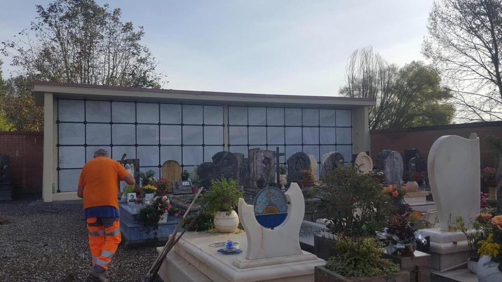 Conclusi i lavori per i nuovi loculi al cimitero di Nave