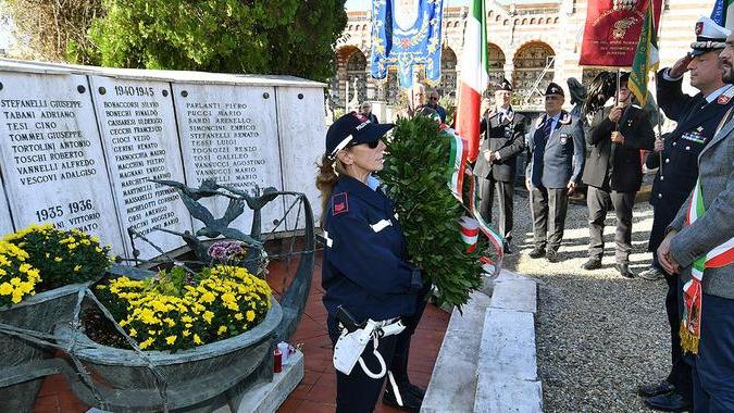 Cerimonia in ricordo dei Caduti in guerra