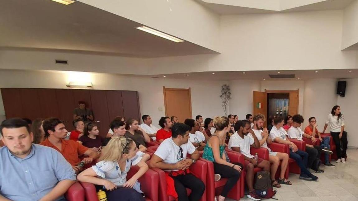 Tortolì, incontro con i giovani stranieri partecipanti a Erasmus