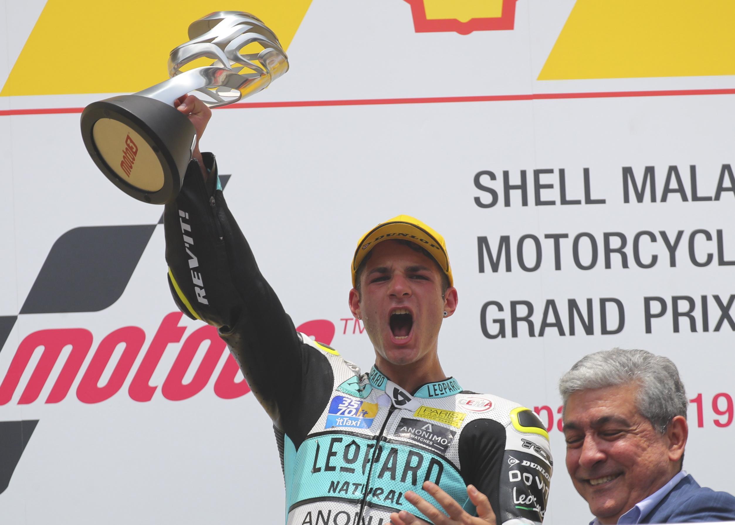 Lorenzo Dalla Porta ha trionfato anche al Gran Premio di Malesia