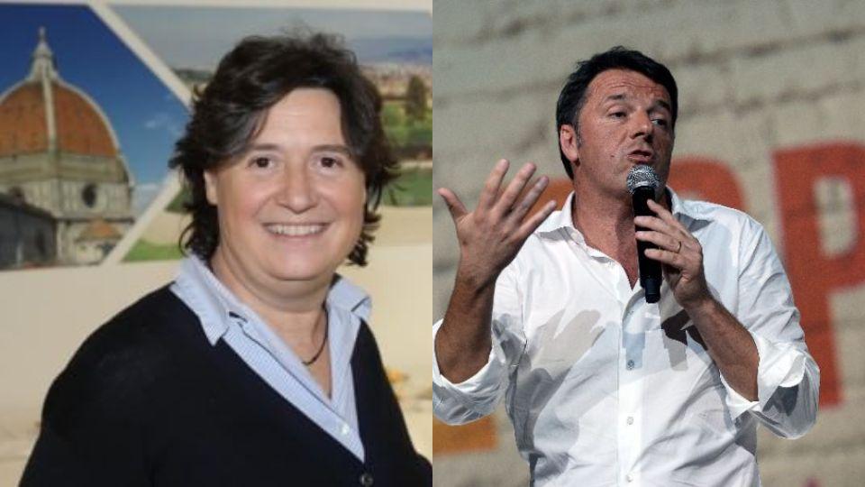 Stefania Saccardi e Matteo Renzi