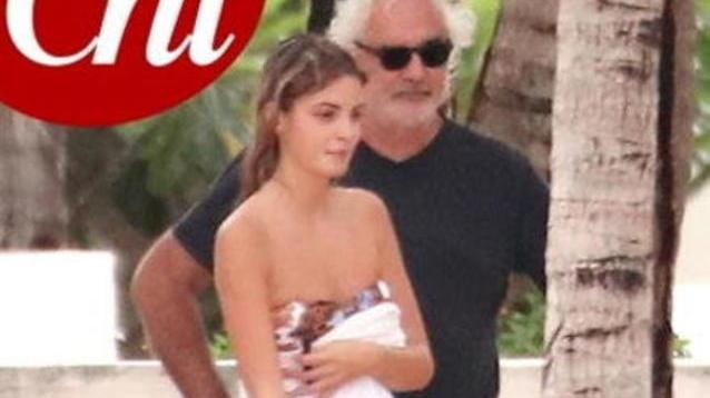 Parla carrarese la nuova fiamma di Flavio Briatore