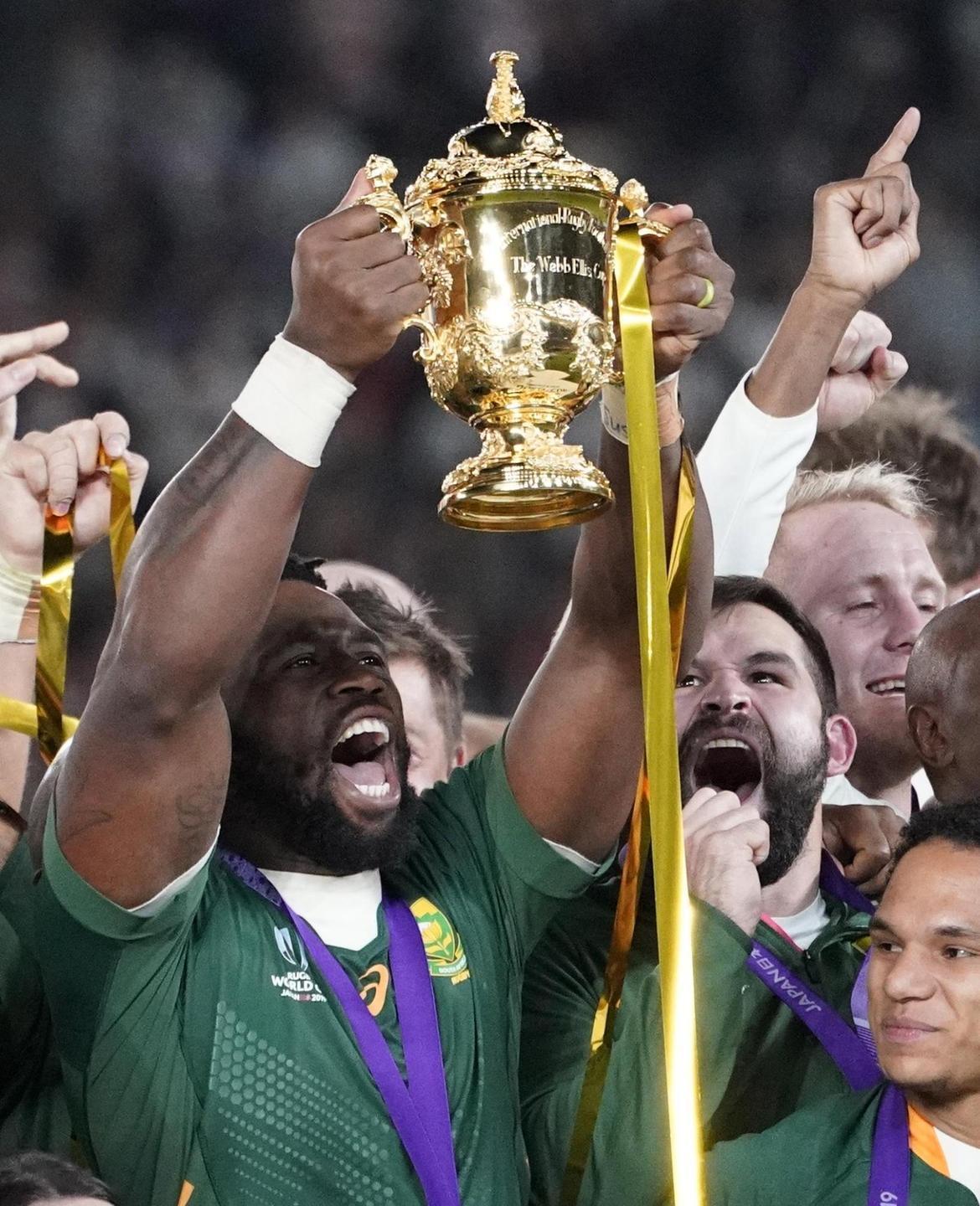 Il Sudafrica sul tetto del mondo