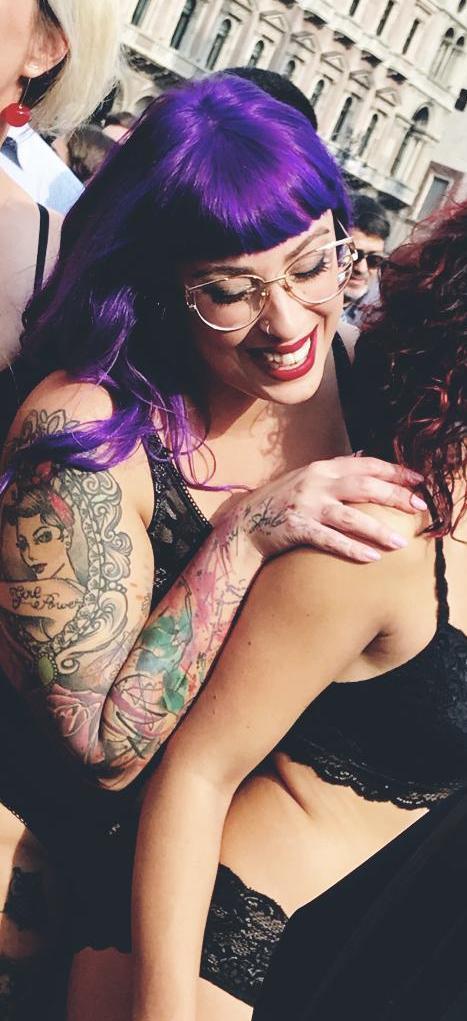 La passerella di Virginia per la causa Body Positive