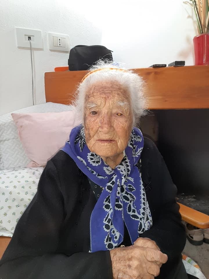 Tzia Maria Carrus di Nurri, morta a 103 anni