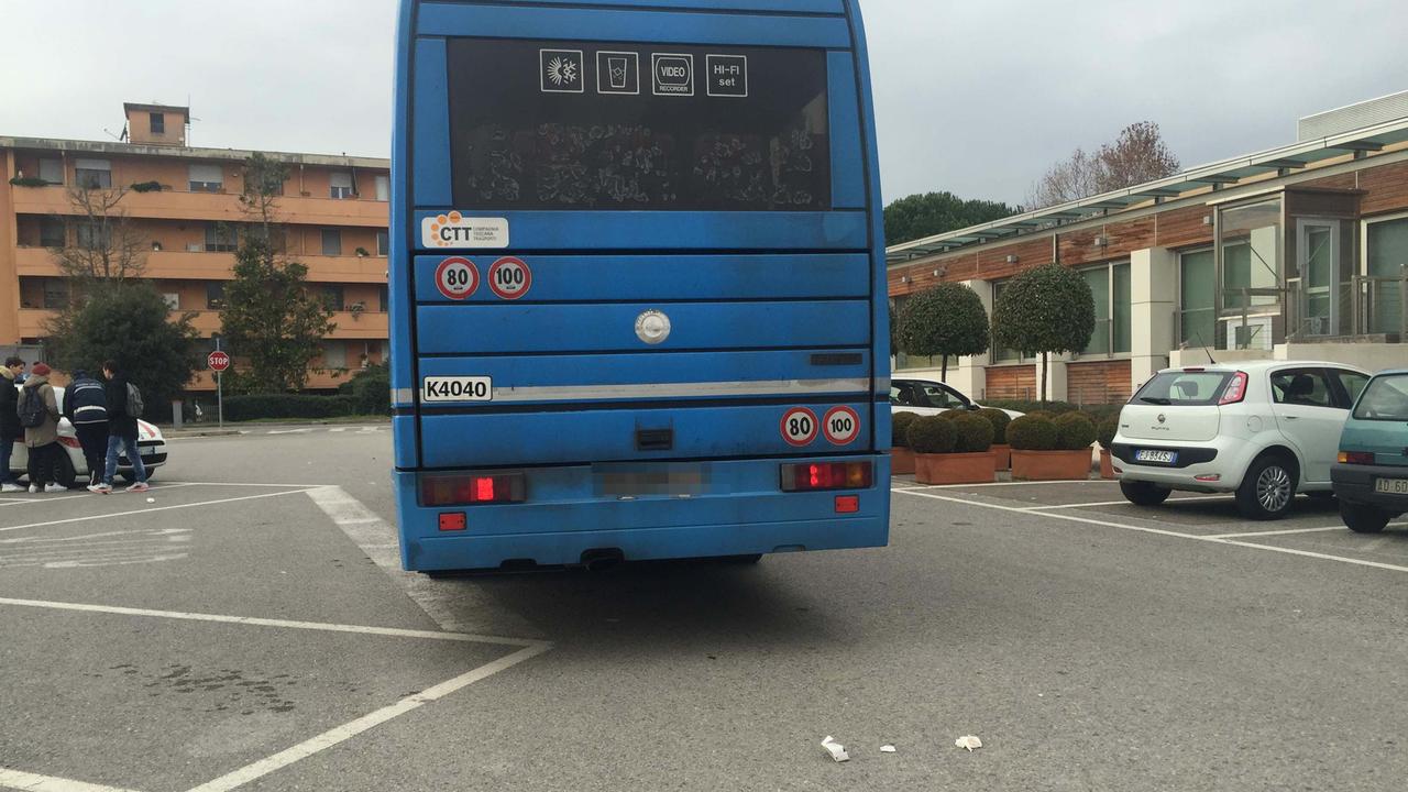 Il luogo dell'incidente (Foto Franco Silvi)