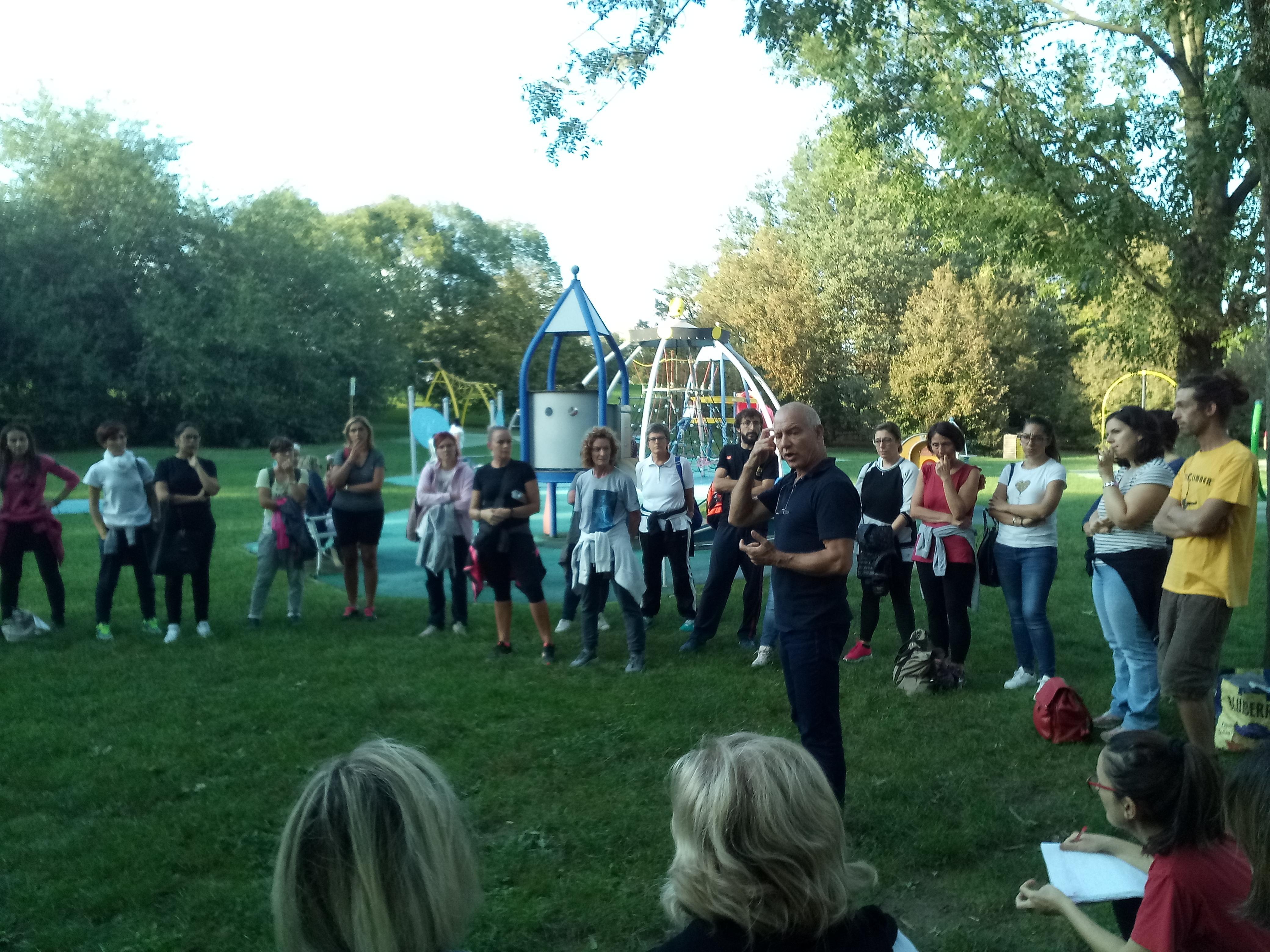 Modena. Il movimento a occhi chiusi per i capire i bimbi