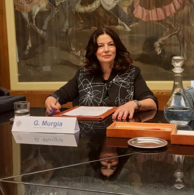L'assessora regionale all'agricoltura Gabriella Murgia