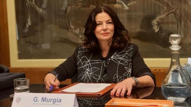 L'assessora regionale all'agricoltura Gabriella Murgia