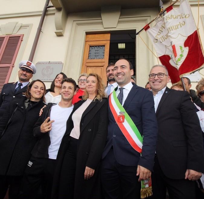 Cori, inno d’Italia e torta per Lore48 
