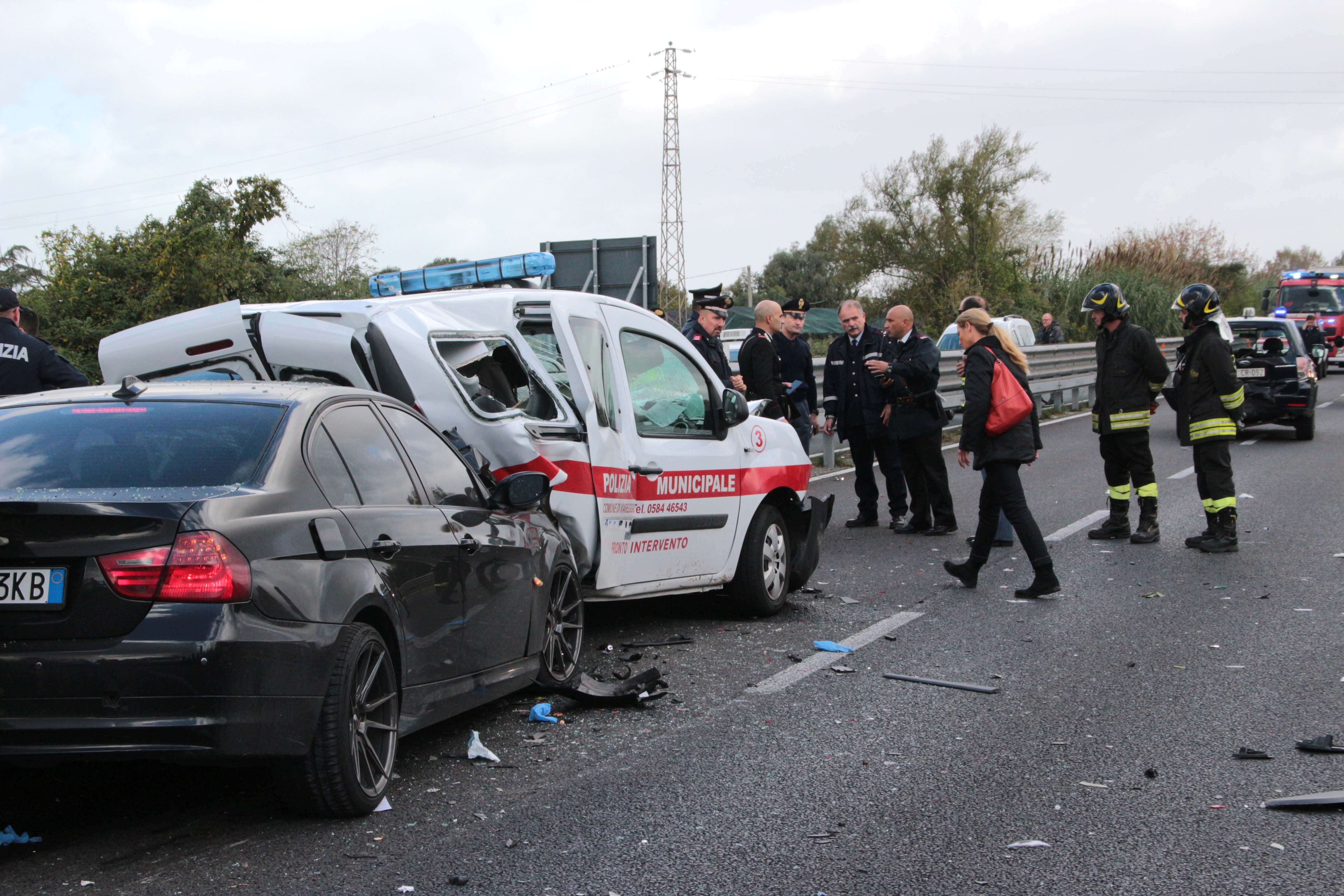 L'incidente sulla Variante Aurelia