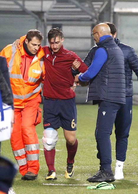 Tegola sulla Reggiana, a rischio la stagione del capitano Spanò 