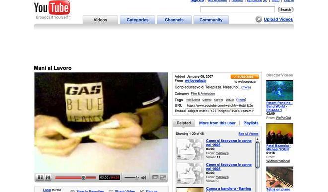 Minorenne si mostra su un video di You tube con una pistola inneggiando al consumo di droga 
