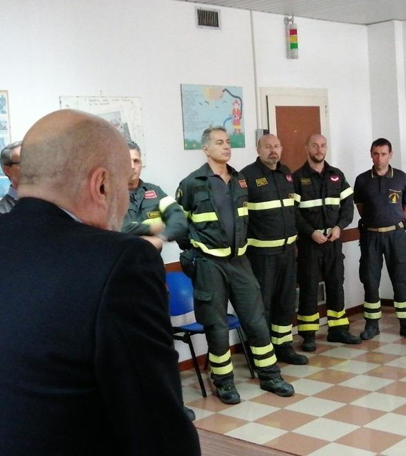 Lutto al Comando dei Vf