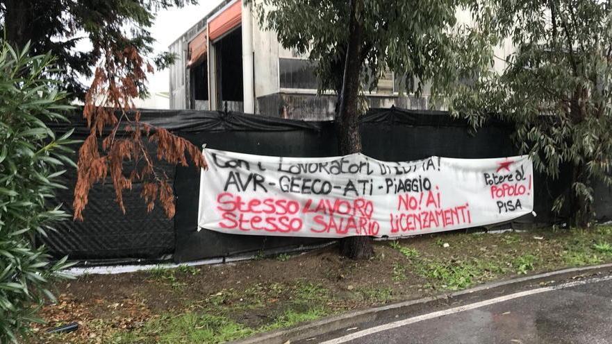 I lavoratori in appalto Geofor in sciopero per il contratto
