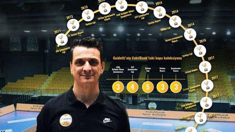 Giovanni Guidetti "celebrato" per le 500 partite in Turchia