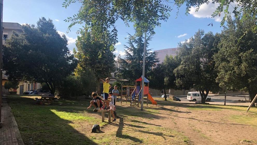 Rinasce il parchetto di via Ballero
