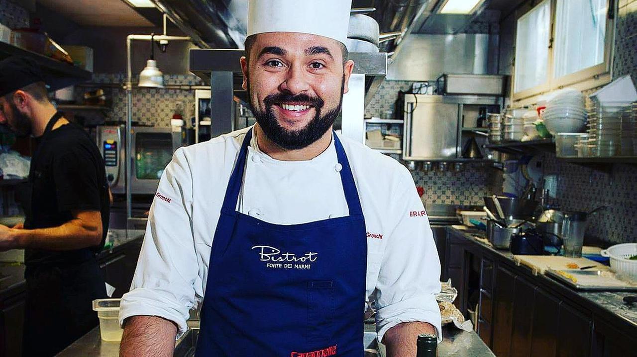 Lo chef Nicola Gronchi