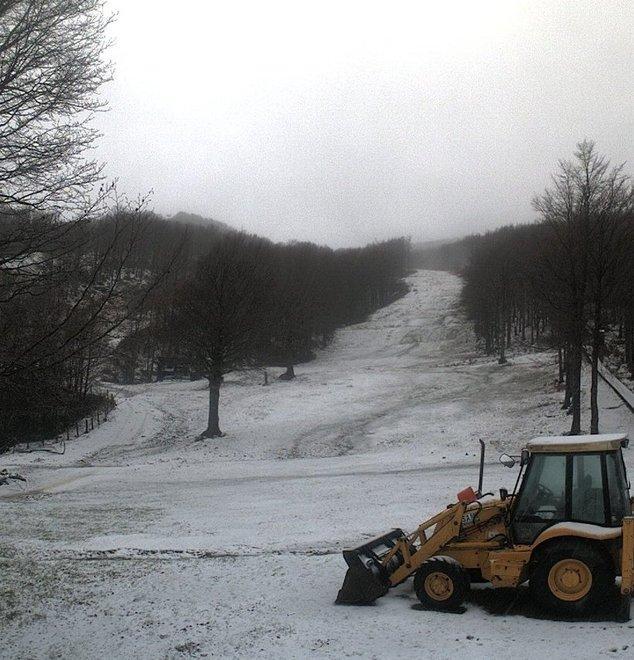 Spolverata di neve sulle piste di Zum Zeri