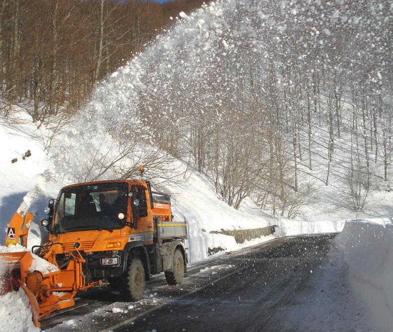 Primi fiocchi di neve in Garfagnana