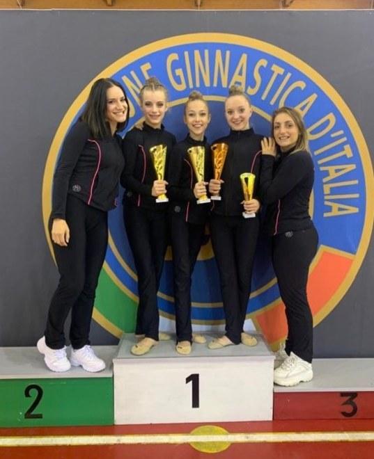 Tre ginnaste lucchesi tra le migliori in Italia 